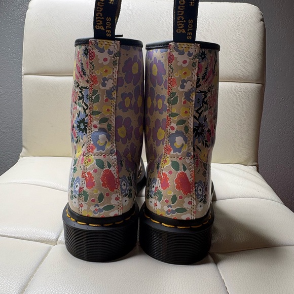 Dr. Martens Floral Ankle Boots - Multicolor - Picture 6 of 7
